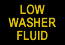 low washer fluid warning light 2