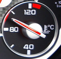 engine temperature gauge, cooling system maintenance, cooling system service