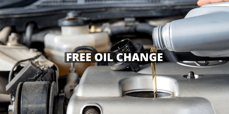 free oil change
