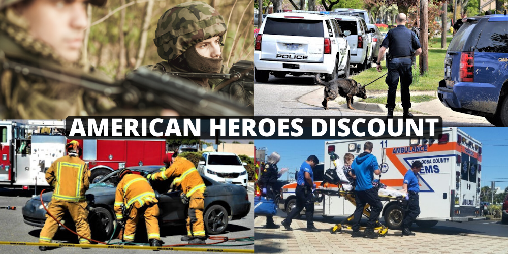 Are you a first responder, active service member, or veteran