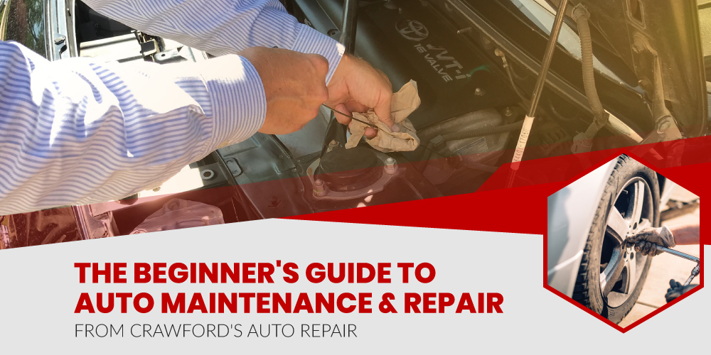 The Beginner's Guide To Auto Maintenance & Repair banner